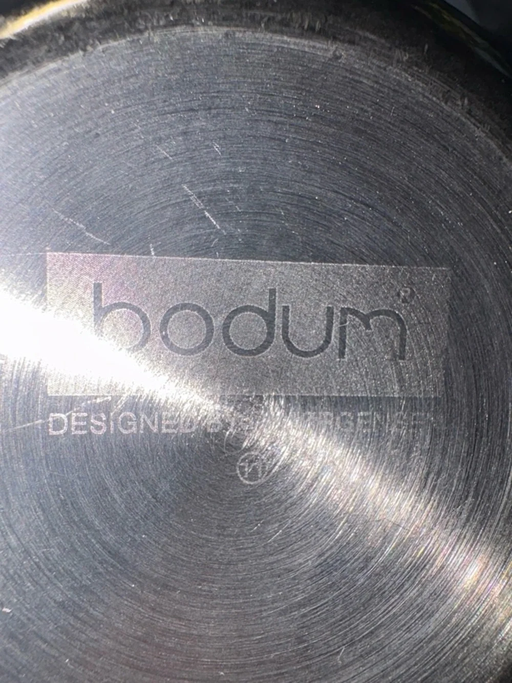 Bodum French Press Silver Stainless Steel Coffee Maker 4 Cup